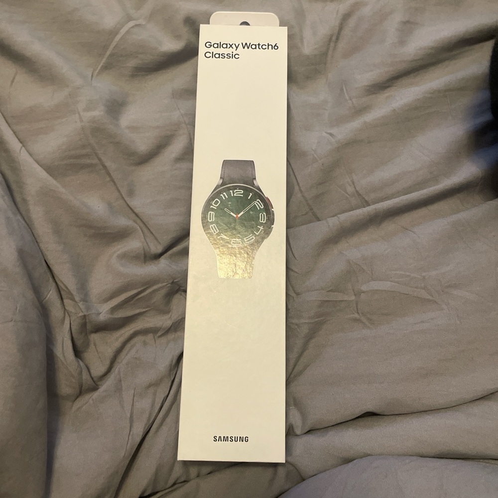 Samsung Galaxy Watch 6 Classic 47mm in black